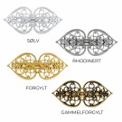 Hårspenne filigran, forgylt thumbnail