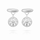 Mansjettknapper, hvit thumbnail