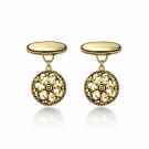 Mansjettknapper, gammelforgylt thumbnail