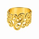 PRESALE: Skjerfring ornament, forgylt thumbnail