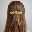 Hårspenne, forgylt  thumbnail