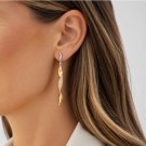 Wave ørepynt, forgylt thumbnail