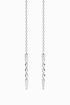 Trekkekjede - 180 cm, rhodinert