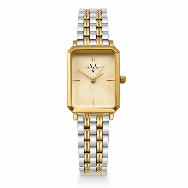 Valentina Milano klokke, tofarget/champagne