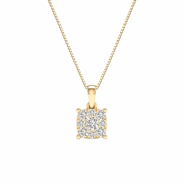 Noor diamantsmykke, gull