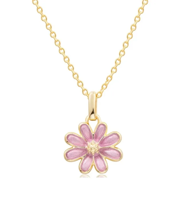 Bella margeritt smykke. lavendel